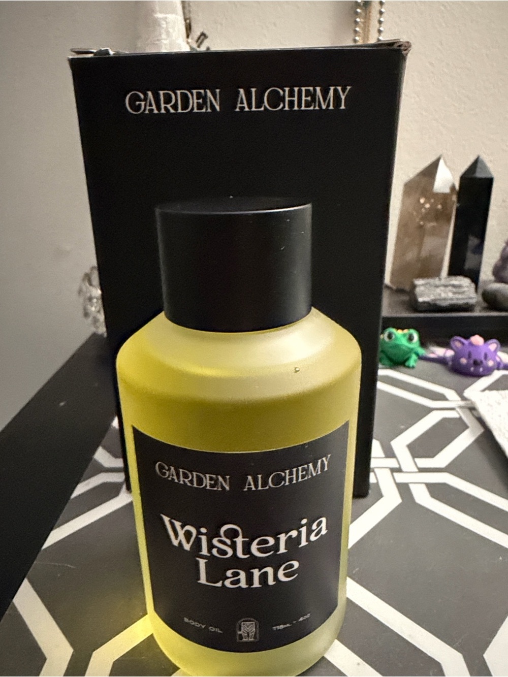 Garden Alchemy Wisteria Lane Body Oil Yellow